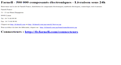 Desktop Screenshot of farnell.fr